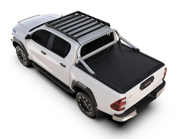Toyota Hilux (2015-Current) Slimsport Roof Rack Kit by Front