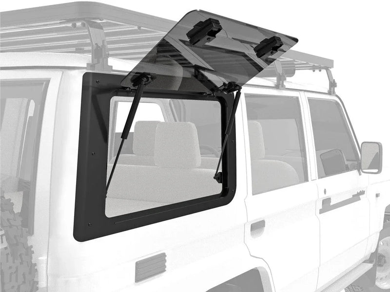 Toyota Land Cruiser 76 Gullwing Window / Right Hand Side Glass - by Front Runner - Brixton 4x4 - Buy Online Now!