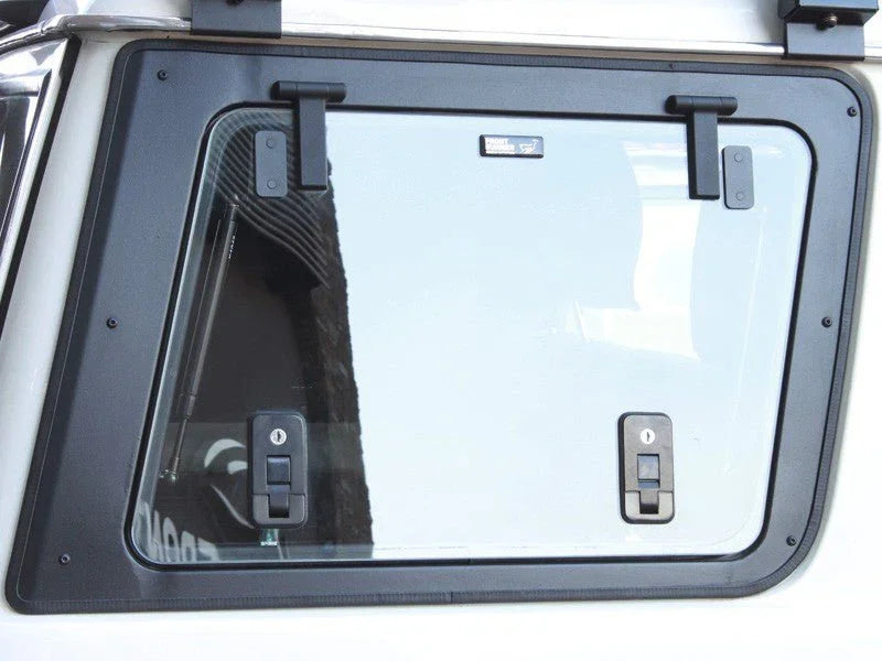 Toyota Land Cruiser 76 Gullwing Window / Right Hand Side Glass - by Front Runner - Brixton 4x4 - Buy Online Now!