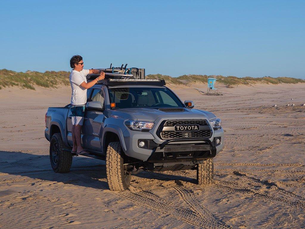 Toyota Tacoma (2005-Current) Slimsport Roof Rack Kit / Lightbar ready - by Front Runner