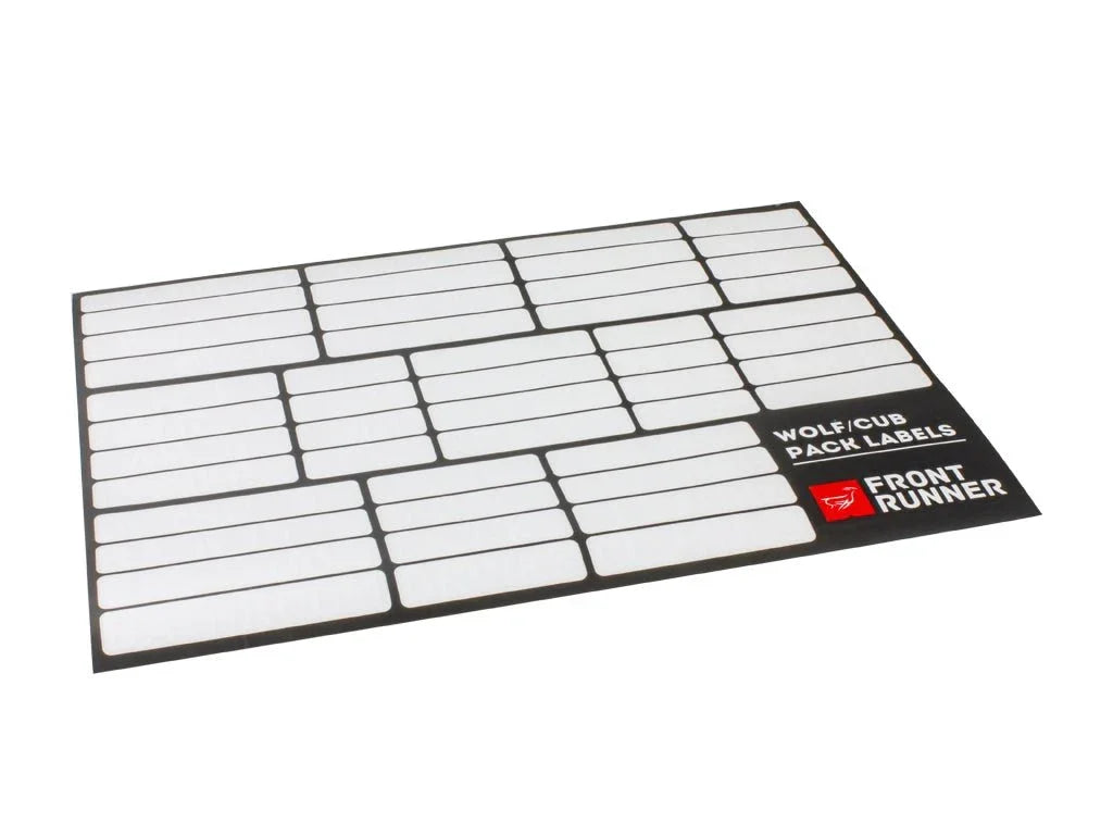 Wolf/Cub Pack Campsite Organizing Labels - by Front Runner - Brixton 4x4 - Buy Online Now!