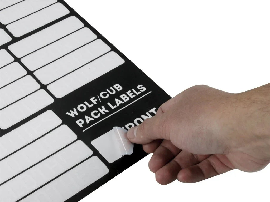 Wolf/Cub Pack Campsite Organizing Labels - by Front Runner - Brixton 4x4 - Buy Online Now!