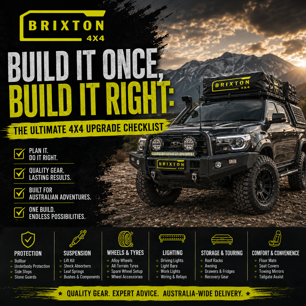 Build It Once, Build It Right: The Ultimate 4x4 Upgrade Checklist