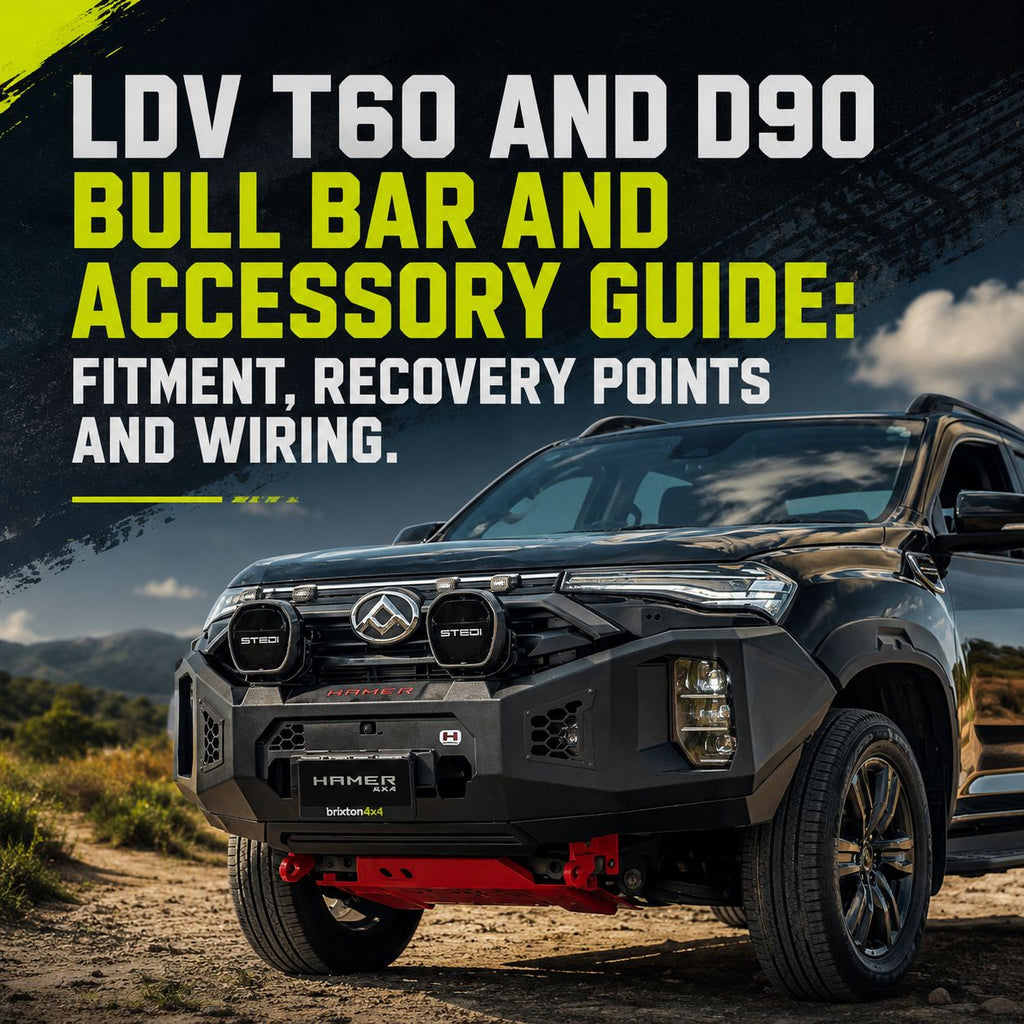 LDV T60 Bull Bar and Accessory Guide: Fitment, Recovery Points and Wiring