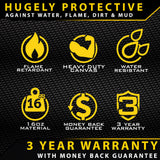 Razorback 4x4 XP7 Heavy Duty Canvas Console Lid Cover suitable for a Toyota Landcruiser 80 Series (In Stock)