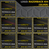 Razorback 4x4 GP6 Premium Neoprene Rear Row Seat Covers suitable for a Toyota HiLux 8th Gen SR (Available)