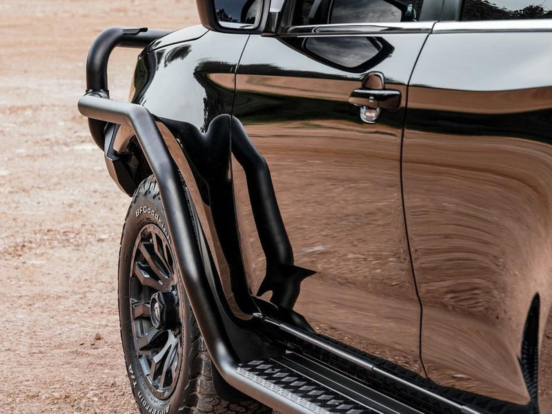 Piak Side Rail for Toyota Hilux Dual Cab July 2015 onwards - Brixton 4x4 - Buy Online Now!