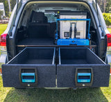 MSA 4x4 1030 storage drawer system fitted in Toyota LandCruiser 200 Series