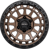 ROH Assault Wheels Matte Bronze with Matte Black Lip & Bolts