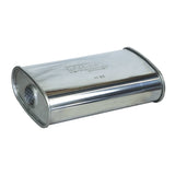 2" 8"x4" 14" Long O/C Chambered Lukey Muffler 430  Stainless Steel