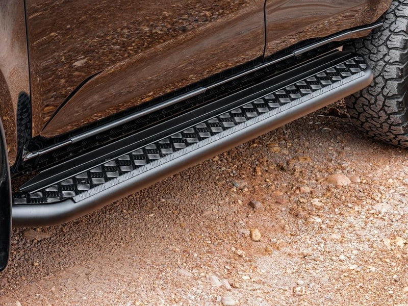Piak Side Step (Black) for Isuzu MU-X (6/2021 on) - Brixton 4x4 - Buy Online Now!