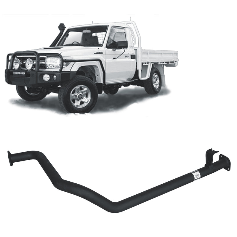 Redback Performance Intermediate Pipe Assembly for Toyota Landcruiser 79 Series (10/1999 - 01/2007) 4.2L 1HZ