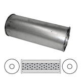 6" Round, 16" Long, 3" Centre/Centre - Megaflow