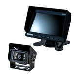 Safety Dave 6" Monitor & Rear View Camera Kit - Black Square 92 degre AHD