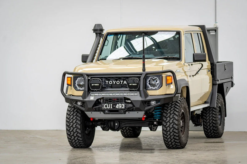 Toro Bull bar, Suitable for Toyota Land Cruiser (facelift) 76, 78, 79 Series, 2024+ Aftermarket Accessory
