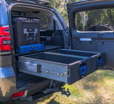 MSA 4x4 930 storage drawer system fitted in Toyota Prado