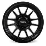 ROH Arc Matte Black Wheel – LITEFORGED Series Wheels for 4x4 Vehicles
