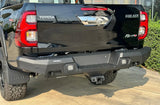 Aluminium Rear Bumper Toyota Hilux 2011 to 2025
