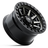 Cage Wheel by Black Rock - Gloss Black Tinted