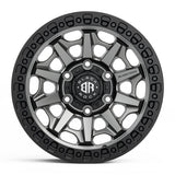 Cage Wheel by Black Rock - Gunmetal Grey Black Ring