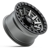 Cage Wheel by Black Rock - Gunmetal Grey Black Ring
