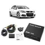 TAG Standard Duty Towbar and Direct Fit Wiring Harness for Holden Commodore VF Sedan (01/2013 - on)