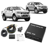 TAG Heavy Duty Towbar & Direct Fit Wiring for Ford Ranger PX2 PX3 Styleside Tub Models Only (05/2015 - 05/2022) - Brixton 4x4 - Buy Online Now!