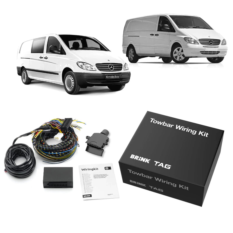 TAG Direct Fit Wiring Harness for MERCEDES-BENZ Vito (10/2014 - on), Vito / Mixto (10/2014 - on) - Brixton 4x4 - Buy Online Now!