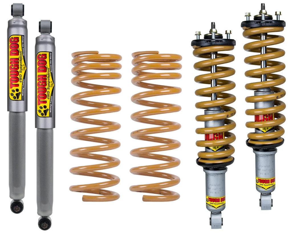 Tough Dog Lift Kit for Toyota LandCruiser 200 Sahara- OE Height - Brixton 4x4 - Buy Online Now!