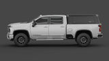 Chevrolet Silverado 2500 HD aluminium ute canopy – solid sides