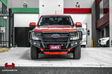 Hamer King Series Plus bull bar on Ford Ranger front view - gallery photo 12