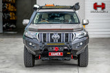 Hamer King Series Prado bull bar close up of LED lighting - gallery photo 20