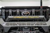 Prado 250 Predator bar stealth hoop by Offroad Animal, matte black steel light bar hoop - photo 2