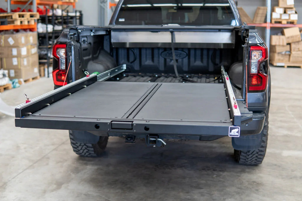 Full Extension Tray Slide / Bed Slide Wide Size to suit Next Gen Ford ...