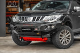 Winch compatible Hamer King Series bullbar on Mitsubishi Triton - gallery photo 7