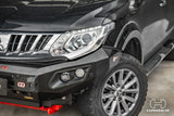 Hamer King bull bar for Mitsubishi Triton with E-Mark LED lights - gallery photo 3