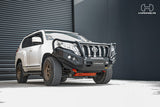 Hamer King Series Plus bull bar on Prado 150 side view - photo 4