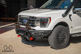 Hamer Atlas Series bull bar LED driving light detail on Ford F-150