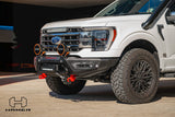 Hamer Atlas Series bull bar splash guard detail on Ford F-150
