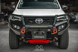 Hamer 4x4 King Series Plus Toyota Fortuner bull bar with splash guards