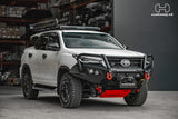 Hamer 4x4 King Series Plus bullbar LED fog lamp and DRL detail
