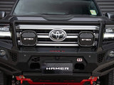 Hamer 4x4 King series Plus bull bar for Toyota Landcruiser 300 Series (2021 – Present)