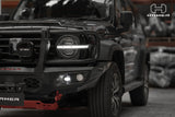 King Series Plus bullbar for GWM Tank 300 with mounting points for lights and aerial - gallery photo 17