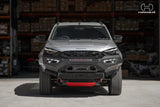 Isuzu MU-X with Hamer Atlas Series full bumper replacement bull bar - gallery photo 2