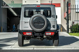 Close-up of Hamer M-Series rear bar tow point on Suzuki Jimny XL