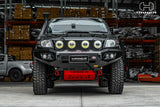 Slim profile Hamer King bullbar on Hilux N70 - gallery photo 11