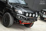 Hamer 4x4 King Series Hilux bull bar with splash guards - gallery photo 13