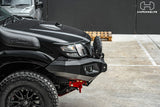 Hilux Hamer King Series bumper replacement with winch lever access - gallery photo 12