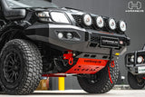 Toyota Hilux bullbar with number plate flip, Hamer King Series - gallery photo 10