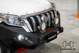 Hamer King Series Prado 150 bull bar front detail - photo 11